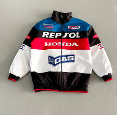 Pepsol Honda Racing Printed Parachute Jacket