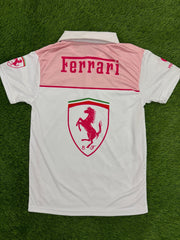 Pink Ferrari Polo shirt