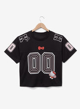 Oversized hello kitty crop top