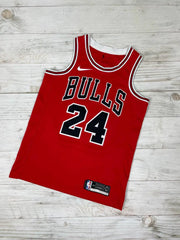 Bulls 24 Basketball sidhu Fan jersey