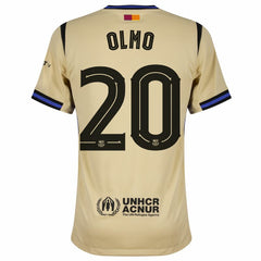 Nike Barcelona Away Olmo 20 Shirt 2025-2026 (Champions League)