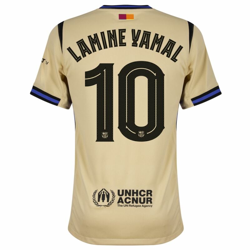 Nike Barcelona x Kobe Away Lamine Yamal 10 Shirt 2025-2026 (Champions League)