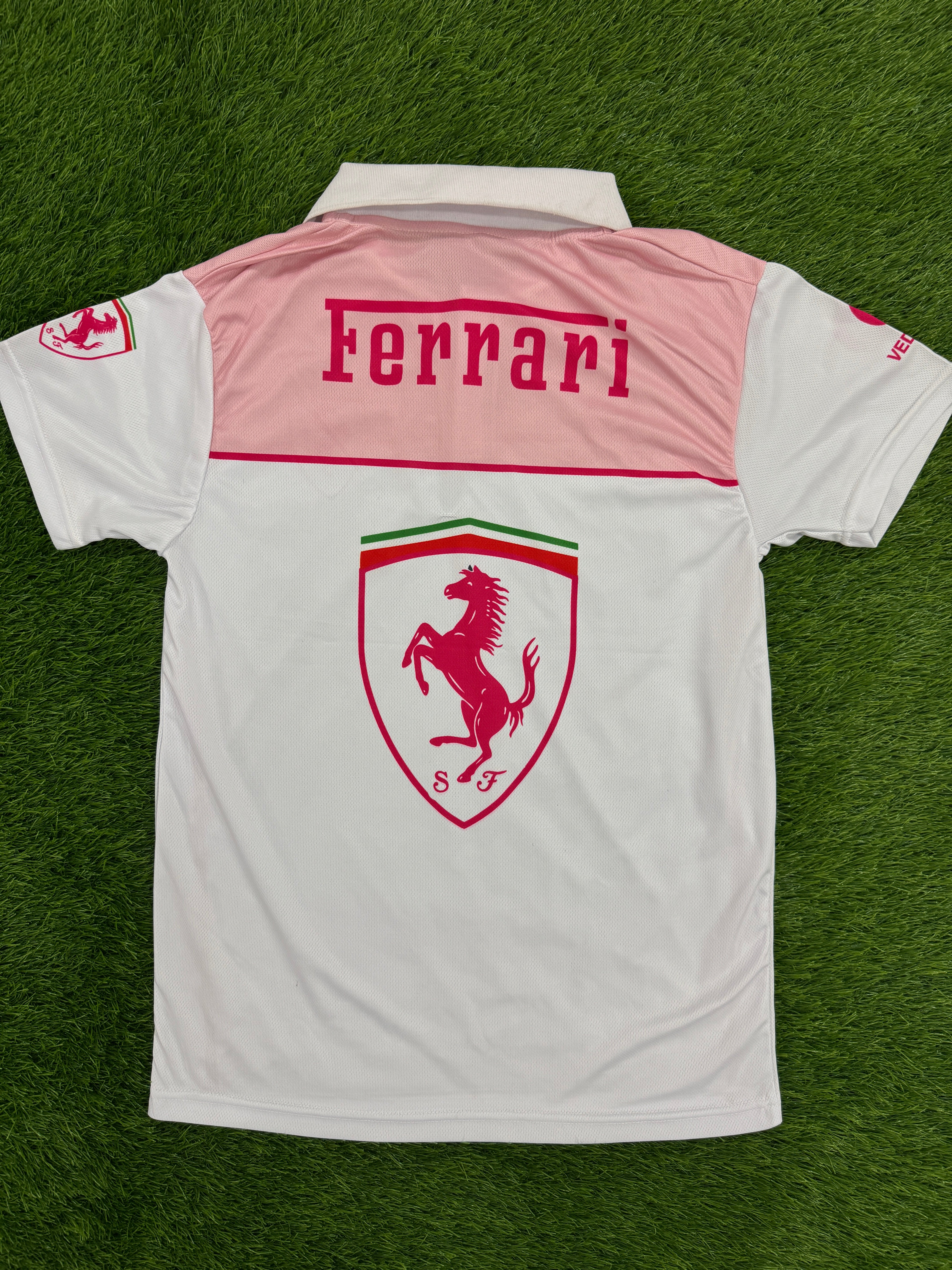 Pink Ferrari Polo shirt