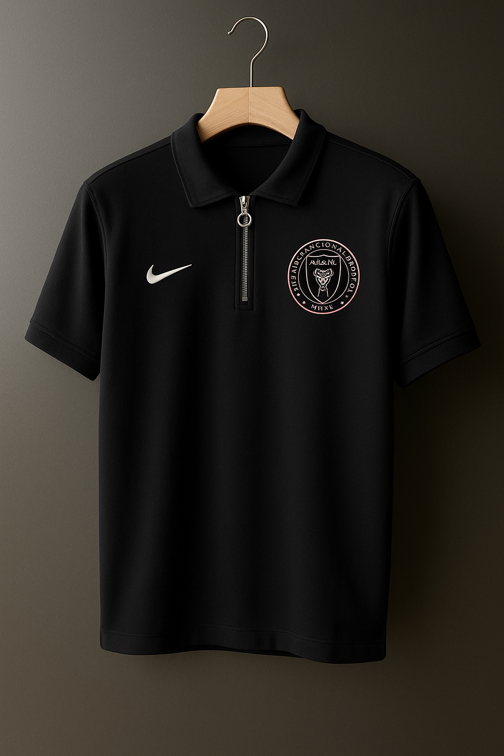 InterMiami Zip polo shirts