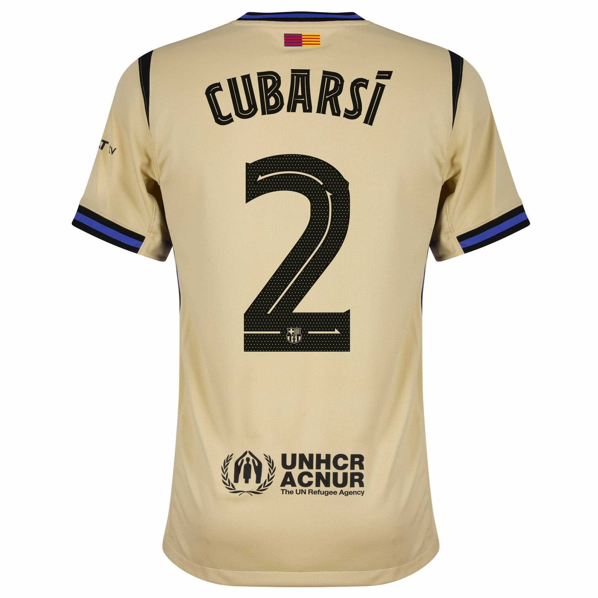 Nike Barcelona Away Cubarsí 2 Shirt 2025-2026 (Champions League)