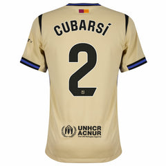 Nike Barcelona Away Cubarsí 2 Shirt 2025-2026 (La Liga)