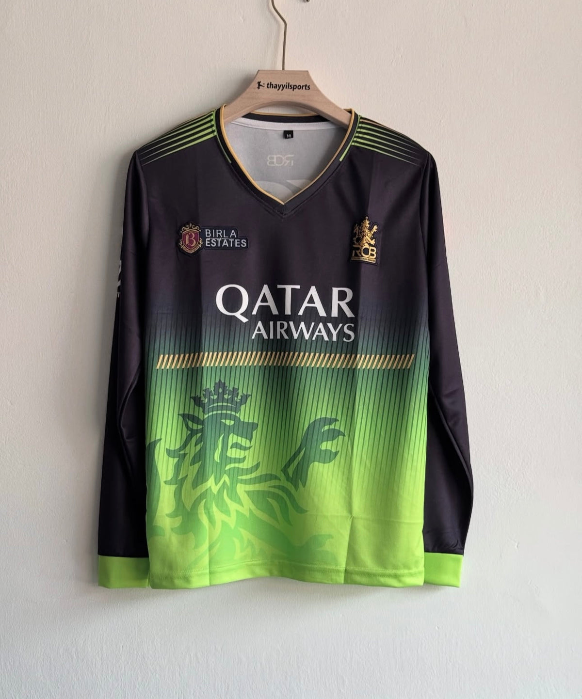 RCB full sleeves Jersey