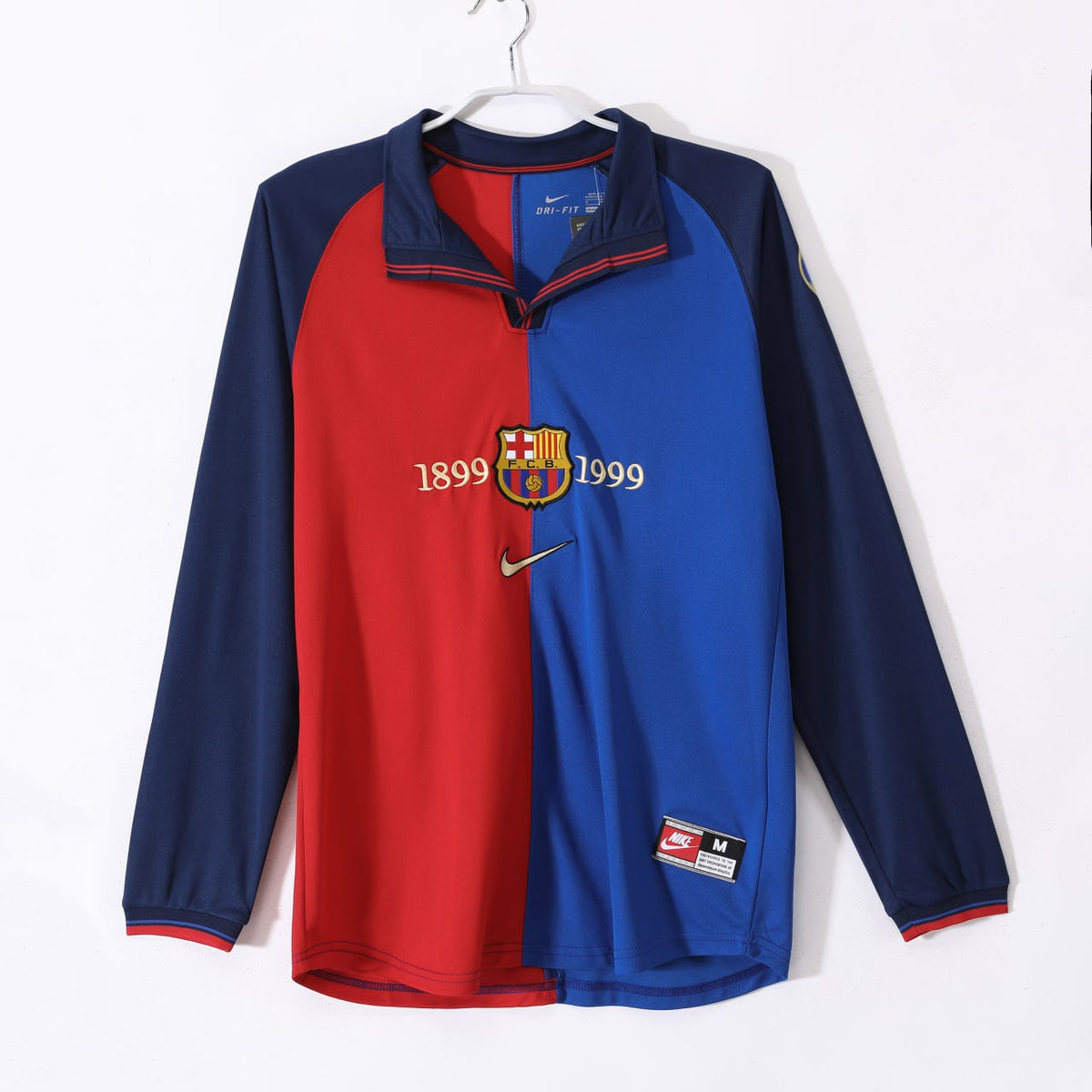 PREMIUM QUALITY PRINTED BARCA RETRO JERSEY