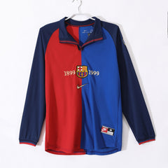 PREMIUM QUALITY PRINTED BARCA RETRO JERSEY