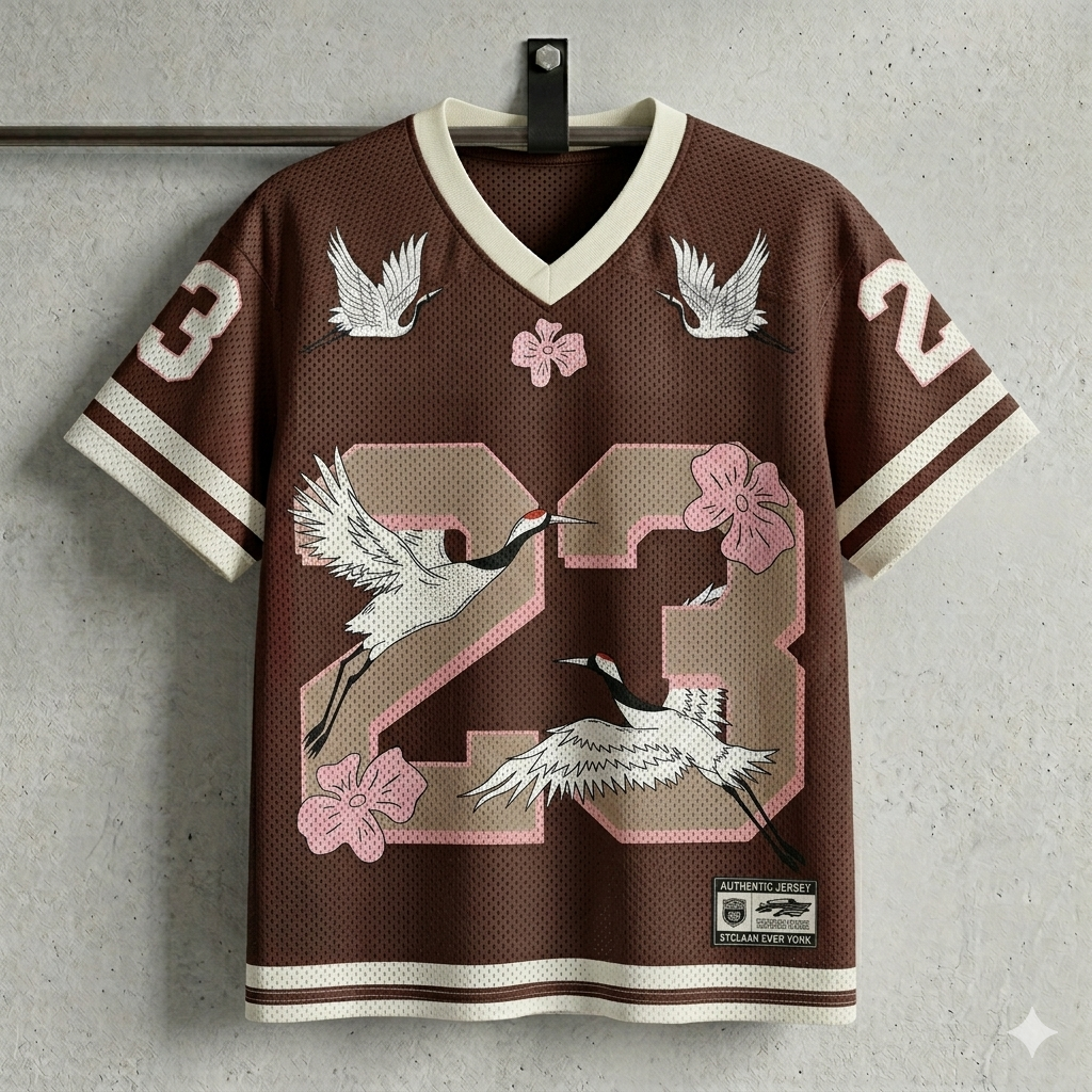 PREMIUM QUALITY OVERSIZED MESH JERSEY