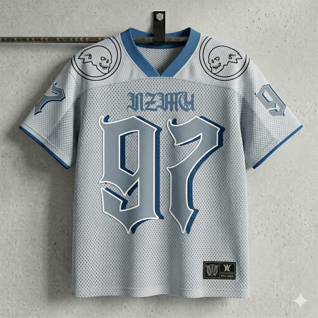 PREMIUM QUALITY OVERSIZED MESH JERSEY