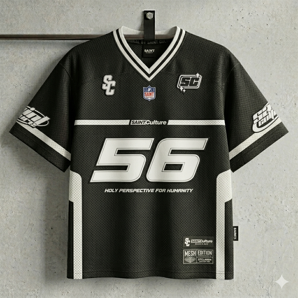 PREMIUM QUALITY OVERSIZED MESH JERSEY