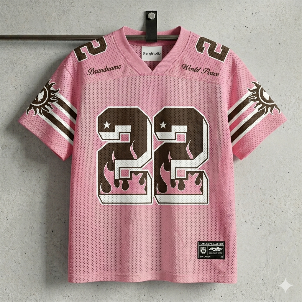 PREMIUM QUALITY OVERSIZED MESH JERSEY