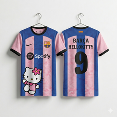 Premium quality barca kitty Jersey